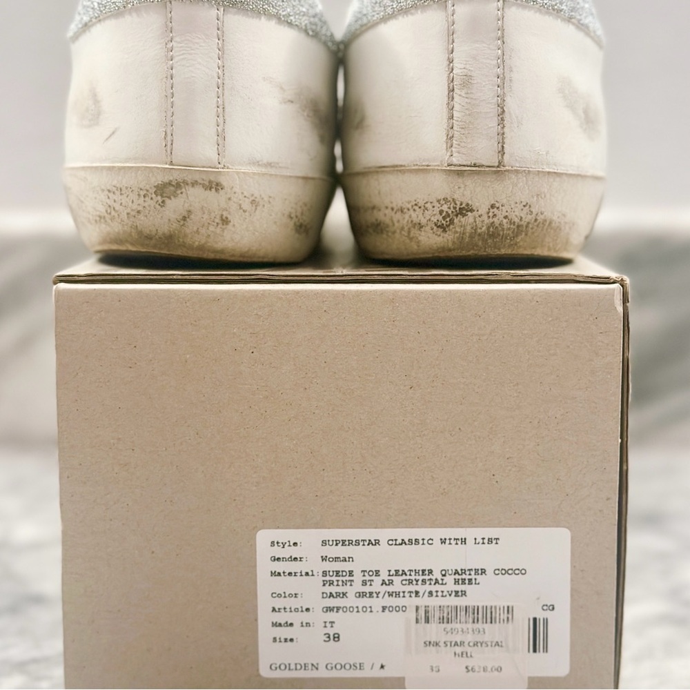 Golden Goose White Sneakers - Picture 6 of 7